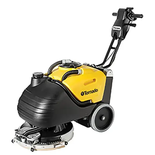 Tornado 17" Disc Scrubber, Brush Assist