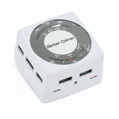 Schneider Direct Acting, Two Pipe Thermostat, 55 To 85f, W/o Dial Limit Stops