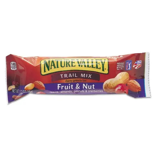 Nature Valley Granola Bars, Chewy Trail Mix Cereal, 1.2oz Bar, Package Of 16