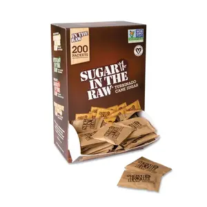 Sugar In The Raw 00319 Sugar In The Raw Unrefined Sugar Made From Sugar Cane, Package Of 200