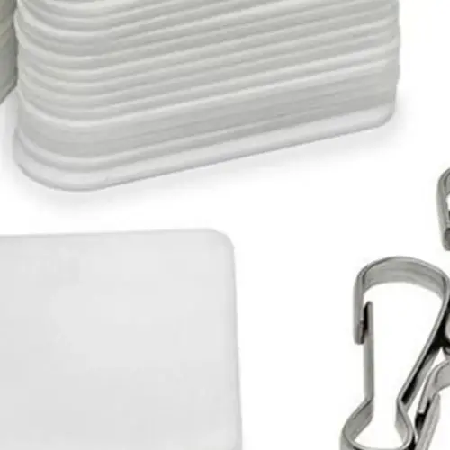 Adir Office Office White Plastic Key Tags 180 Package Of 6