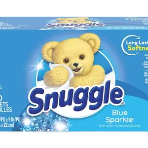 SNUGGLE DIA45115 Snuggle Fabric Softener Sheets, Fresh Scent, 120 Sheets/box, Carton Of 6