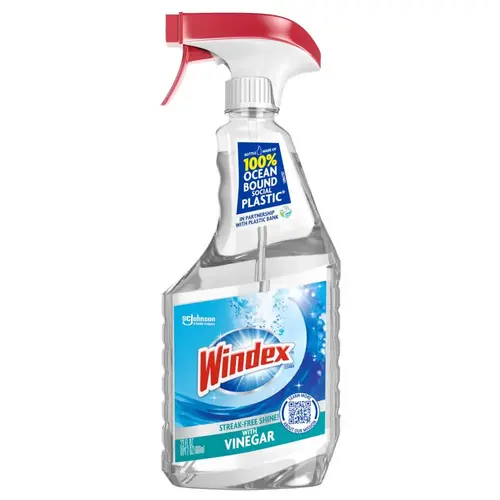 Windex Glass-Only Vinegar Cleaner, Fresh Clean Scent, 23 Oz Bottle, Carton Of 8 Windex Glass-Only Vinegar Cleaner, Fresh Clean Scent, 23 Oz Bottle, Carton Of 8