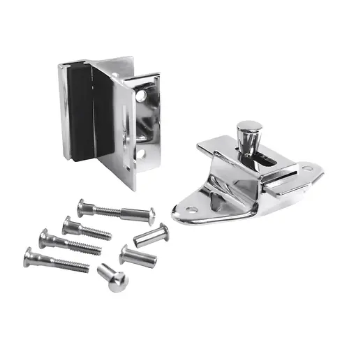 Slide Latch And Bumber Keeper Set (For Laminate Door With Screws)