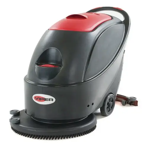 Viper 20 Inch Cordless Walk-Behind Scrubber, Brush, 2x12 105ah Agm Batteries