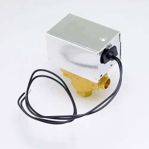 Honeywell Valve 120vac Three Way Diverting 1/2" Sweat 4 Cv 20 PSI