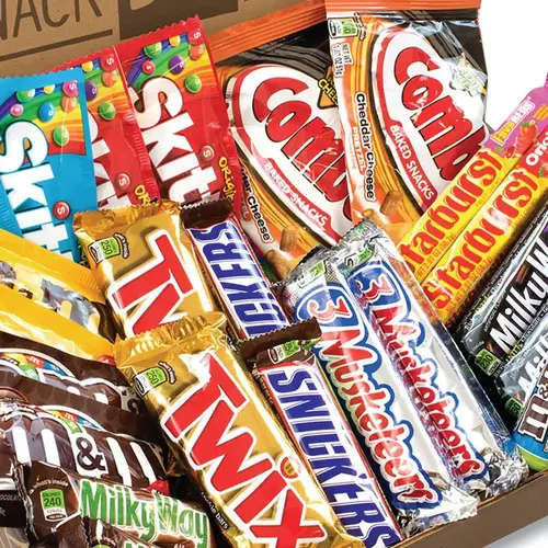 Snack Box Pros Mars Favorites Snack Box, 25 Assorted Snacks Package Of 25