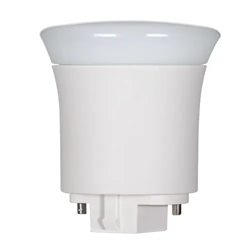 Satco LED Pl 2-Pin, G24d Base, 4000k, Type A, Vertical, 9 Watt, Case Of 10 Satco LED Pl 2-Pin, G24d Base, 4000k, Type A, Vertical, 9 Watt, Case Of 10