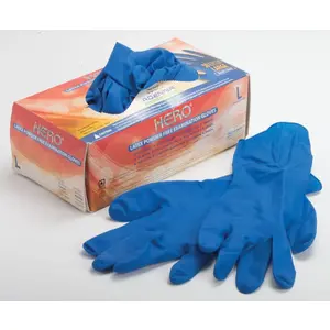 Adenna HER008 Adenna Hero  Powder-Free Latex Exam Grade Gloves X-Large Box Of 50