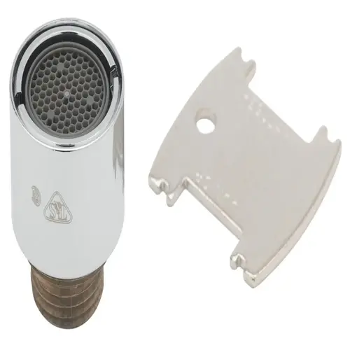 T & S Aerator, Vandal Resistant, 2.2 Gpm, 3/8" Npsm Male Threads T & S Aerator, Vandal Resistant, 2.2 Gpm, 3/8" Npsm Male Threads