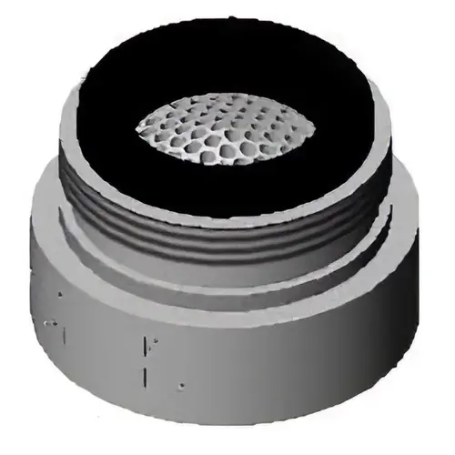 T & S 0.5 GPM Vandal-Resistant Spray Device, 13/16"-27un Male Threads T & S 0.5 GPM Vandal-Resistant Spray Device, 13/16"-27un Male Threads