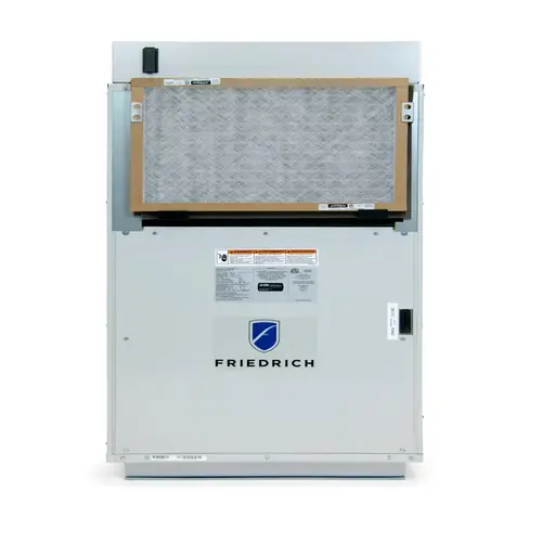 Friedrich 24,000 BTU 230v Vert-I-pak,heat Pump/3.4kw Elec.heater,r32 Refrigerant