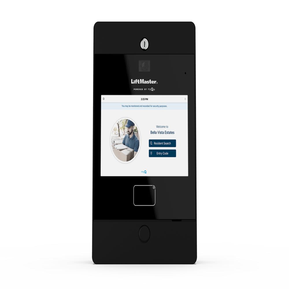 LiftMaster CAPXLV2MC 10" 1080p HD Touchscreen, 135 Degree Wide Angle View, Cloud Managed