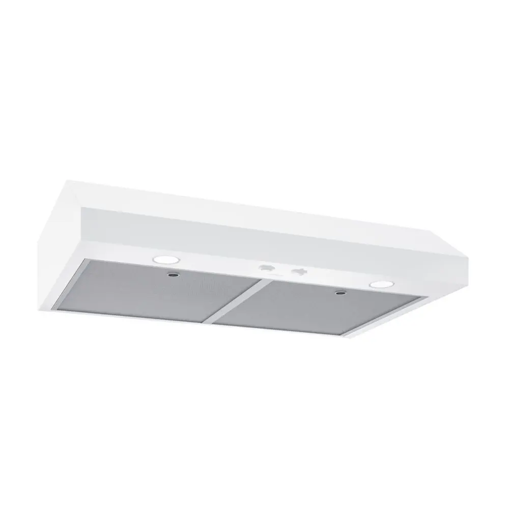 Broan Nutone 30 In Under Cabinet Range Hood Estar 350 Max Blower Cfm White GLA1303WW