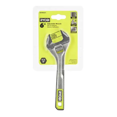 RYOBI 6" Adjustable Wrench