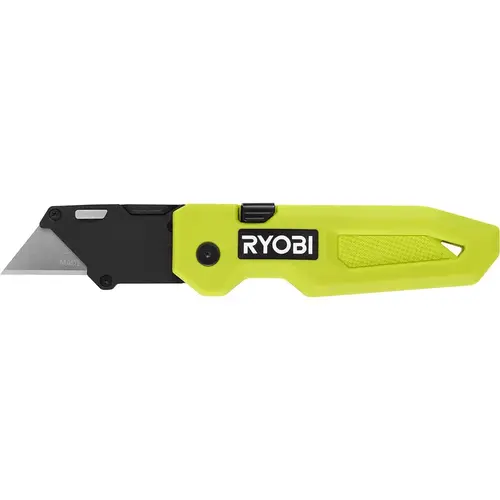 RYOBI Folding Utility Knife With 1 Utility Blade