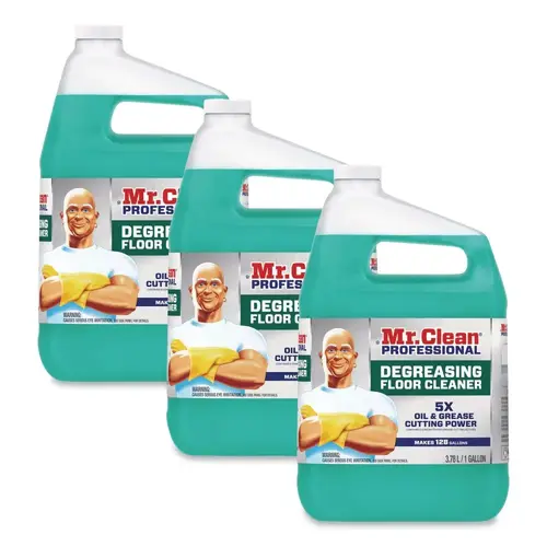Mr. Clean Degreasing Floor Cleaner 1 Gal Bottle Case Of 3