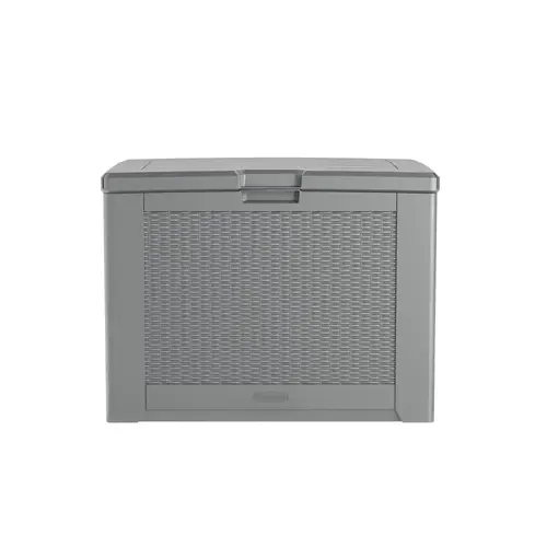 Rubbermaid Medium Resin Outdoor Storage Deck Box 74 Gal. Light Grey Rubbermaid Medium Resin Outdoor Storage Deck Box 74 Gal. Light Grey