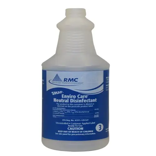 Enviro Care Snap Neutral Disinfectant Spray Bottle 32 Oz Case Of 6 Enviro Care Snap Neutral Disinfectant Spray Bottle 32 Oz Case Of 6