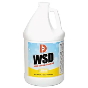 Big D Industries, Inc BGD1618 Big D Industries Water-Soluble Deodorant, Lemon Scent, 1 Gal Bottle, Carton Of 4