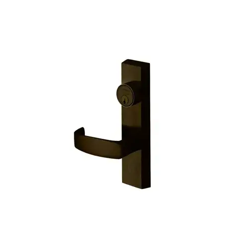 Exit Trim L Lever, Classroom Function, Key Outside Locks and Unlocks Trim, Less 41 Mortise Cylinder, LHR Left Hand Reverse, Handing Field Reversible, 613E/US10BE Dark Satin Bronze (Works with 8513, 8888, 8813, 8713 Series) Exit Trim L Lever, Classroom Function, Key Outside Locks and Unlocks Trim, Less 41 Mortise Cylinder, LHR Left Hand Reverse, Handing Field Reversible, 613E/US10BE Dark Satin Bronze (Works with 8513, 8888, 8813, 8713 Series)