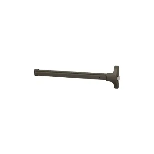Rim Exit Device, Less Trim, Hex Key Dogging, 36", Grade 1, 695/SP313 Powder Coated Dark Bronze Rim Exit Device, Less Trim, Hex Key Dogging, 36", Grade 1, 695/SP313 Powder Coated Dark Bronze