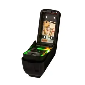 Wolflok WOLFLOK Maximum Security Key Lock Box with Illuminated Buttons, Replaceable CR2032 3-Volt Lithium Battery, 2 Year/2000 Cycle Battery Life, Includes Weather Resistant Cover, Interior Dimensions 3.6" x 2.1" x 0.8"