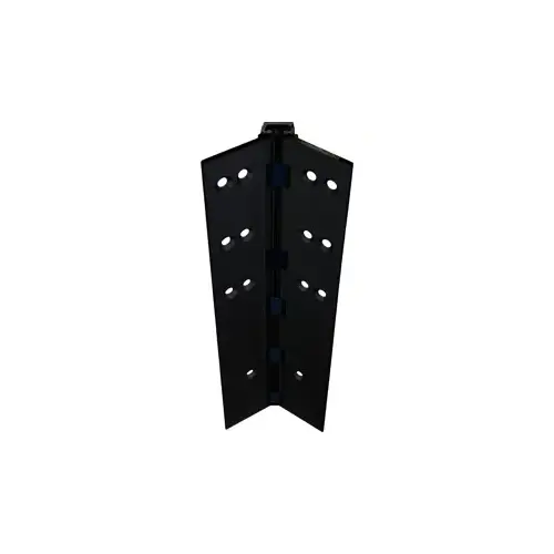 Full Mortise Concealed Geared Continuous Hinge, No Door Inset, Flush Mount, Heavy Duty, 120", Up to 450lbs, 315/B Black Anodized