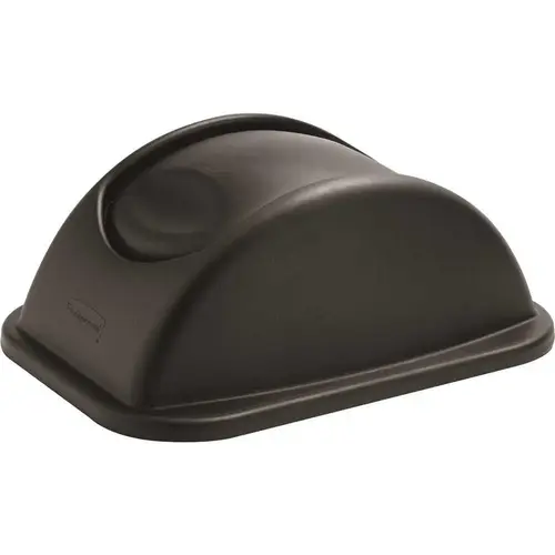 Rubbermaid Commercial 7 Gal Blck Rctngl Medium Wastbaskt Dme Top Ld Package Of 6 Rubbermaid Commercial 7 Gal Blck Rctngl Medium Wastbaskt Dme Top Ld Package Of 6