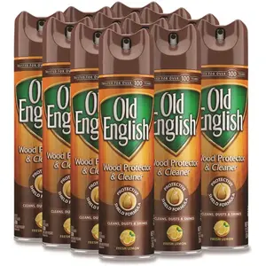 OLD ENGLISH RAC74035CT Old English Furniture Polish, 12.5 Ounce Aerosol Can, Carton Of 12