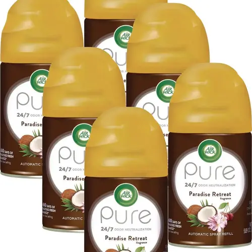 Air Wick Freshmatic Life Scents Ultra Refill, Paradise Retreat, Carton Of 6