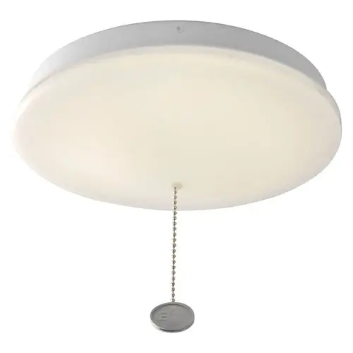 Eti 10" White Closet Light Pull Chain Eti 10" White Closet Light Pull Chain