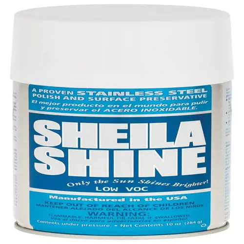 SHEILA SHINE Stainless Steel Cleaner, 10 Ounce Sheila Shine, Low VOC SHEILA SHINE Stainless Steel Cleaner, 10 Ounce Sheila Shine, Low VOC
