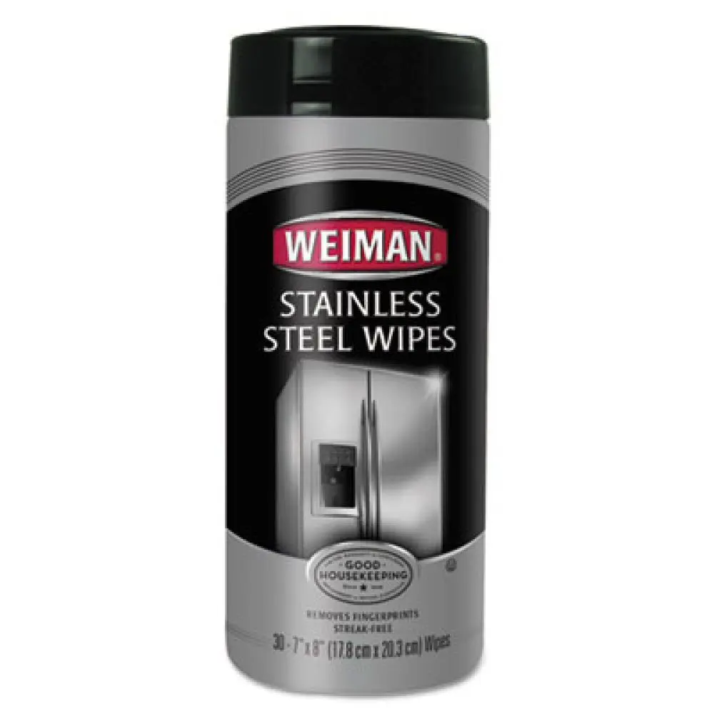 WEIMAN PRODUCTS LLC Weiman Stainless Steel Wipes 7 X 8 Carton Of 120 WMN92CT