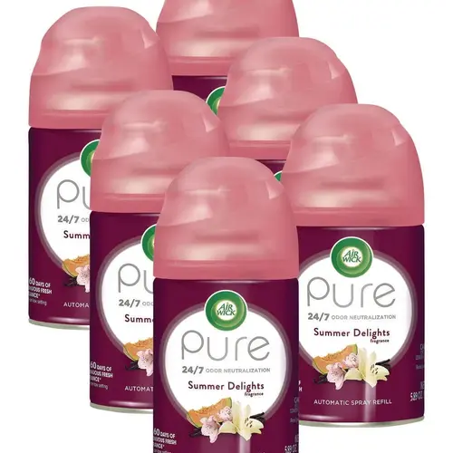 Air Wick Freshmatic Life Scents Ultra Refill, Summer Delights, Carton Of 6
