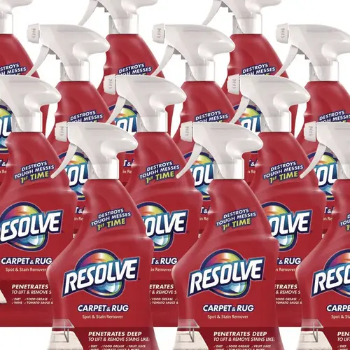 Resolve Triple Oxi Advanced Trigger Carpet Cleaner, 22 Oz Bottle, Carton Of 12