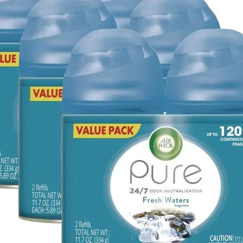 Air Wick Freshmatic Refill Fresh Waters, 6.17 Ounce, Pack Of 2, Carton Of 3