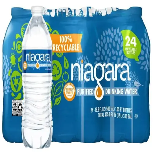Niagara Water - 0.5 Liter Bottles, Case Of 24