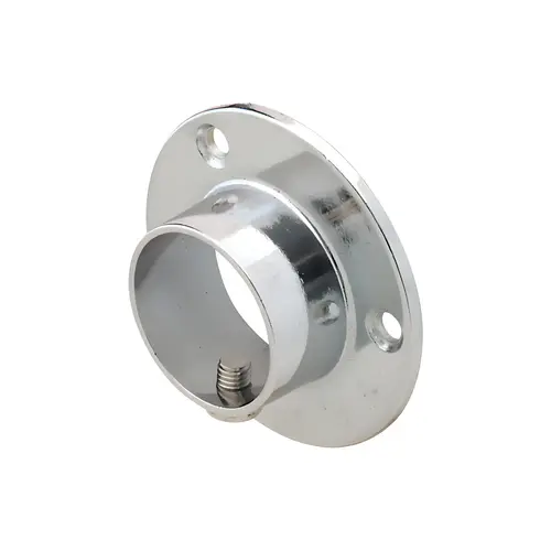 Wardrobe Tube Support, for diameter 25 mm (1") Round Wardrobe Tube Chrome plated Pair Wardrobe Tube Support, for diameter 25 mm (1") Round Wardrobe Tube Chrome plated Pair