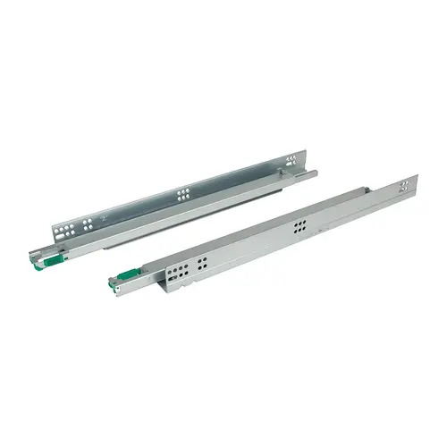 Drawer Slide, Concealed Undermount, Grass, Dynapro 2.0 16 9" 10 3/4" - 13 7/8" For 12.7-16 mm (1/2"-5/8") drawer box Full Extension, 9" length, model F130100733204 Zinc-plated Pair