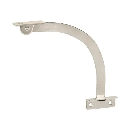 Lid Stay, Door Restraint Left Mounting: Left hand Nickel plated Lid Stay, Door Restraint Left Mounting: Left hand Nickel plated