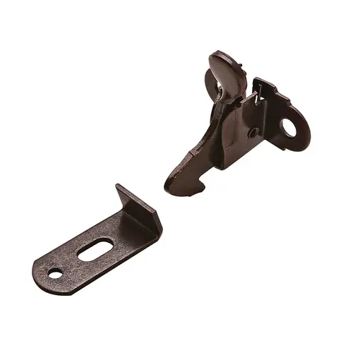 Elbow Catch, Economy Model, Steel Bronzed Brown, Bronzed Elbow Catch, Economy Model, Steel Bronzed Brown, Bronzed