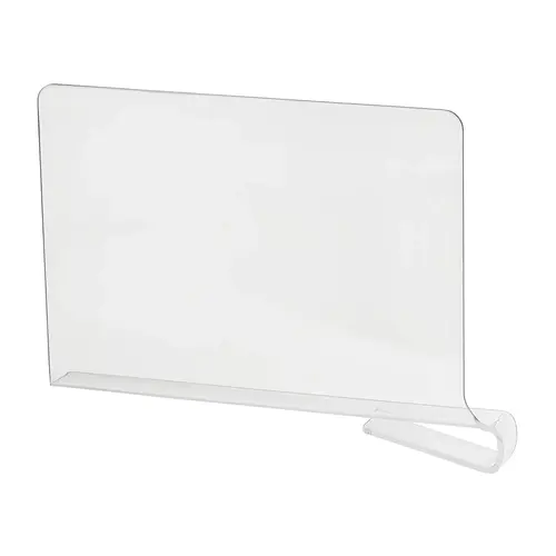 Shelf Dividers, Acrylic 12" 8" Depth: 305 mm (12") Clear Shelf Dividers, Acrylic 12" 8" Depth: 305 mm (12") Clear