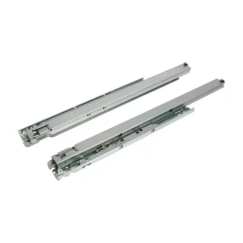 Concealed Drawer Slide, for Base Panel Mounting, Full Extension, Dynapro 40 kg 18" 450 mm With integrated liquid Soft-close, 18" length Zinc plated Pair Concealed Drawer Slide, for Base Panel Mounting, Full Extension, Dynapro 40 kg 18" 450 mm With integrated liquid Soft-close, 18" length Zinc plated Pair