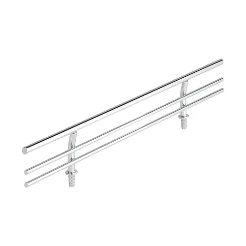 Fence, for Wood Shelves 9 1/2" 11 3/4" Kessebhmer, Length: 298 (11 3/4") Chrome plated
