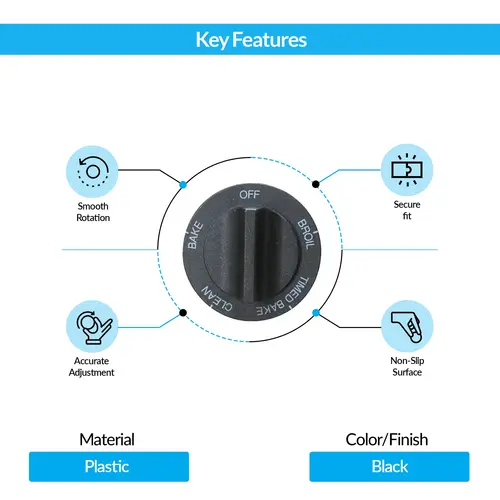 Selettore Forno 481227318096 Forno WHIRLPOOL - Foto 10