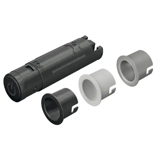 Dimmer Switch, Touch Dimmer, Surface Or Recess Mounted, Modular Soft On and Off Switching Function, Dimming White and Gray and Black