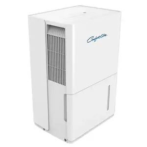Comfort-Aire BHD-50A/B BHD-50A Dehumidifier, 4.8 A, 115 V, 515 W, 2-Speed, 50 pt/day Humidity Removal, 12.68 pt Tank