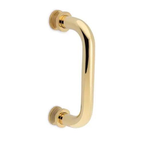 Opus I 8" c/c Single-Sided Pull - Polished Brass PVD Opus I 8" c/c Single-Sided Pull - Polished Brass PVD