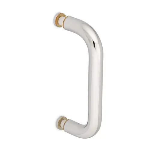 Opus II 8" c/c Single-Sided Pull - Polished Nickel Opus II 8" c/c Single-Sided Pull - Polished Nickel
